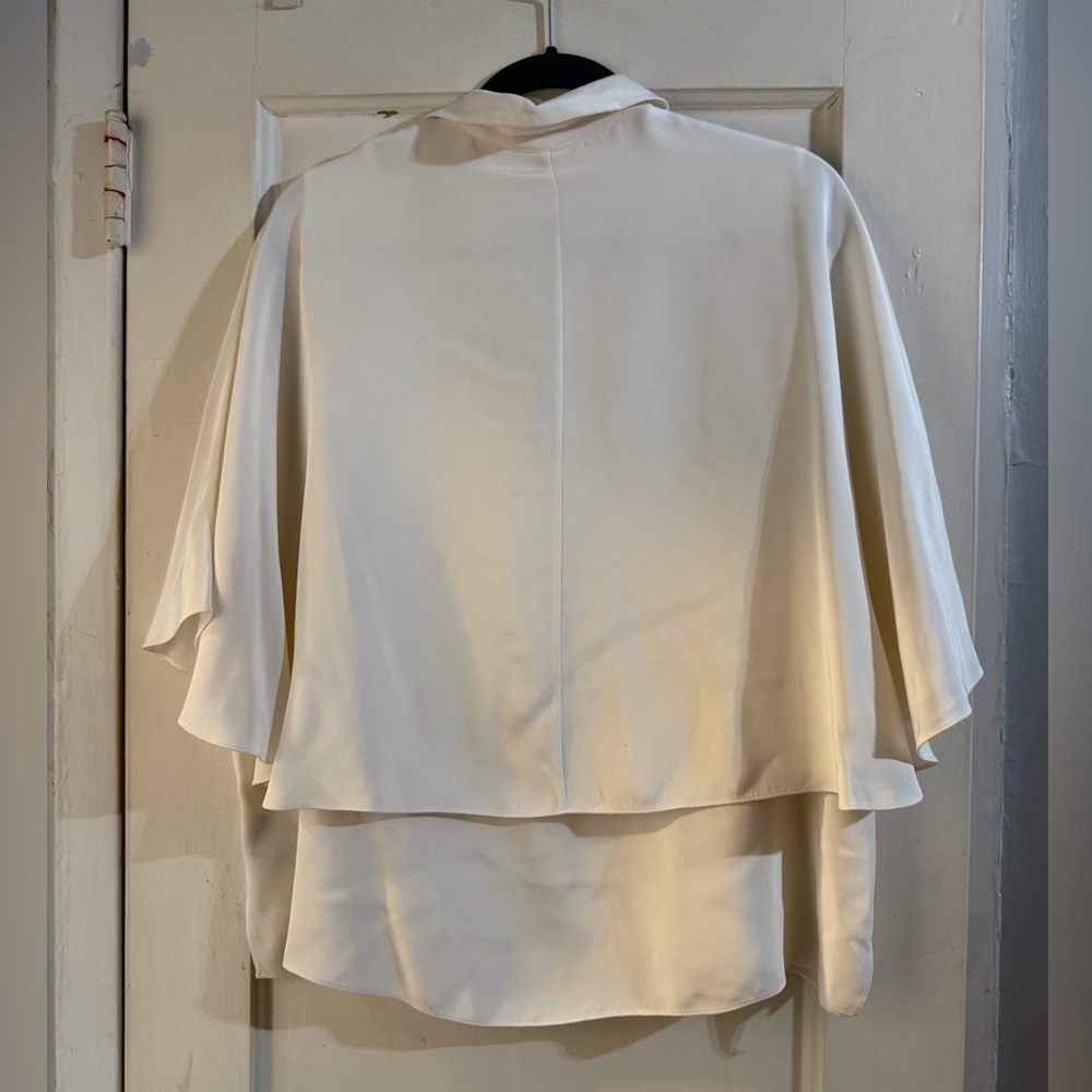 Tibi Silk Blouse L - Picture 7 of 9